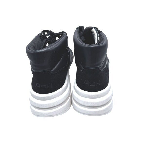 Ash Imagine Womens Platform High Top Sneakers Size 5 Black NWOB - Picture 8 of 10